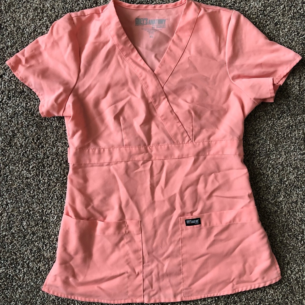XS Greys Anatomy scrub top